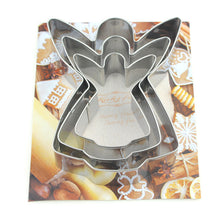 Ladda upp bild till gallerivisning, 3 St/Pack Jul Pepparkaksformar Ängel -B 3 PCS Christmas Angel Ginger Biscuit Cookie Cutter - B
