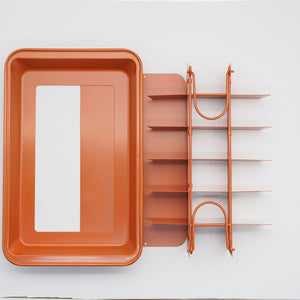 Non-Stick Brownie Bakform, Kakform Brownieplåt med löstagbar botten & delare Non-stick Pre-Divided Brownie Baking Pan/Precut Brownie Baking Pan with Removable Loose Bottom & Divider