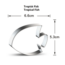 Ladda upp bild till gallerivisning, 9 St/Pack Utstickare Havsdjur Fisk  Collection B 9 PCS/Set Ocean Animal Fish  Cookie Cutter Collection B
