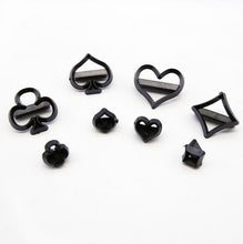 Ladda upp bild till gallerivisning, 28 St/Pack Poker Utstickare Fondant  Patchwork Dekoration  28 PCS /Set Poker Fondant Cutter Cookie Cutter Cake Decoration

